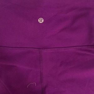 Lulu lemon plum leggings